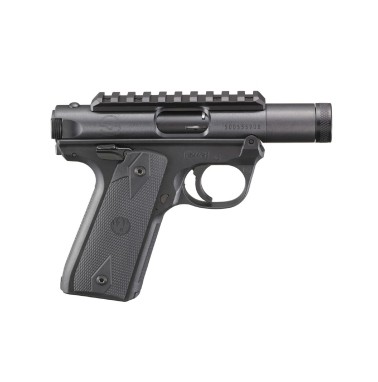 Full side view of the Ruger MARK IV in black.