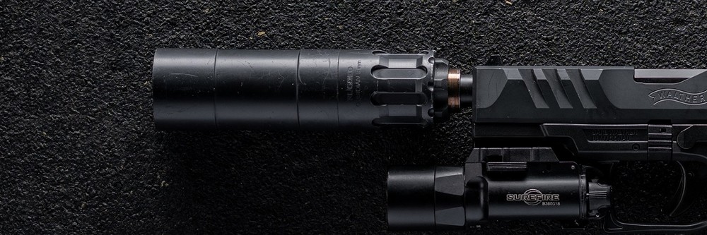 9mm silencer, Rugged Obsidian