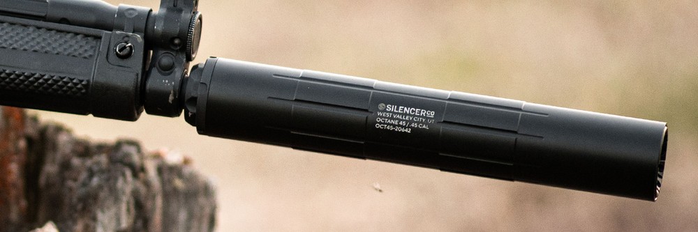 SilencerCo Octane 45, SiCo Octane, Octane silencer, Silencer suppressor