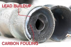 lead fouling versus carbon fouling-how to clean a silencer