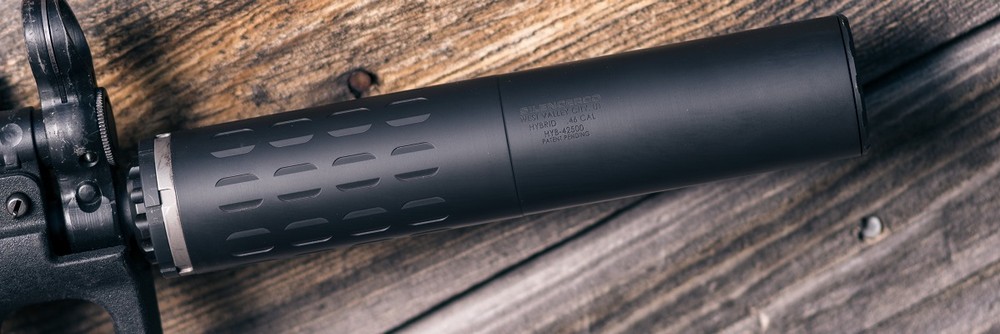 multi caliber silencer SilencerCo Hybrid suppressor